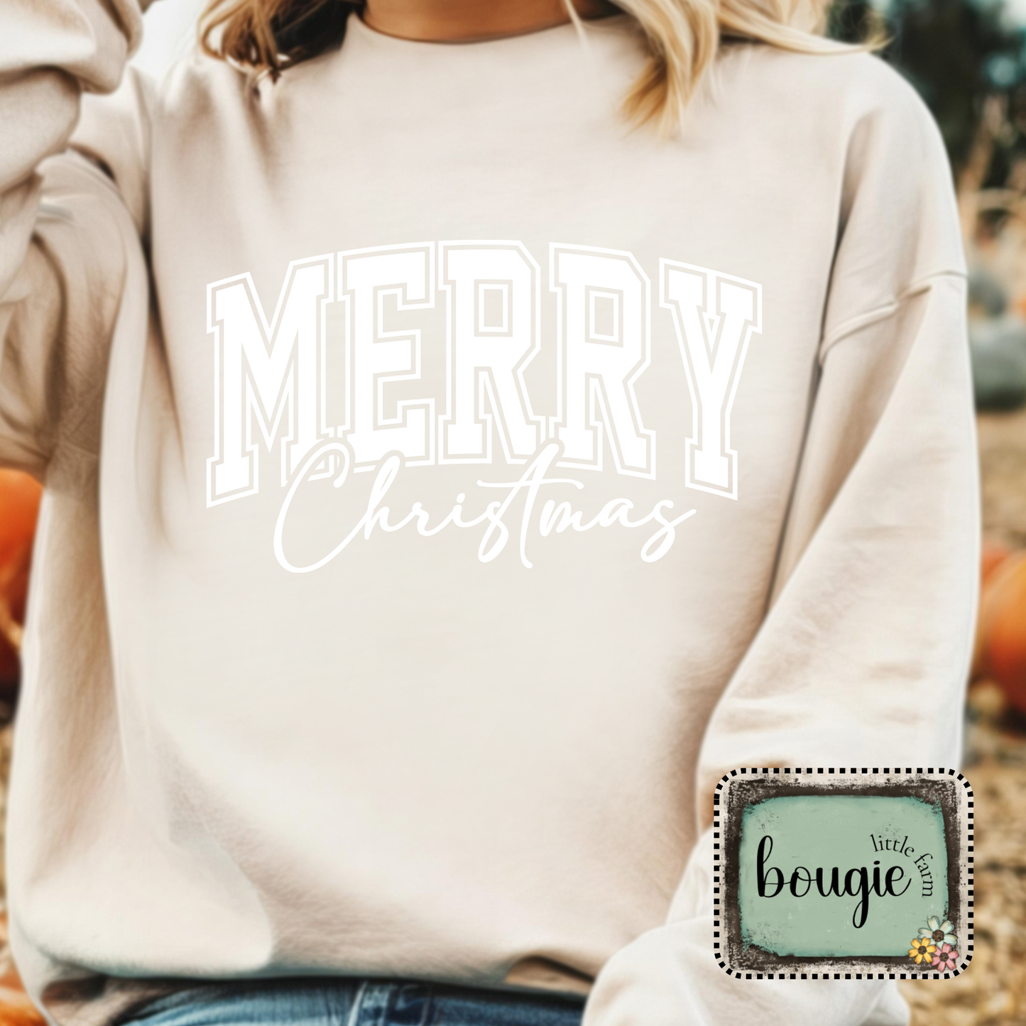 Holiday Time | Merry Christmas (white)