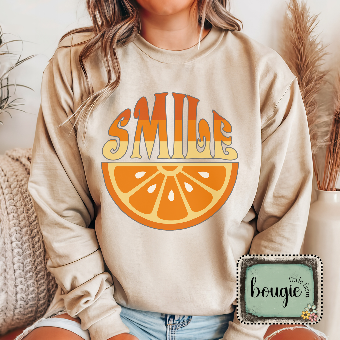 Retro Vibes | Smile Orange