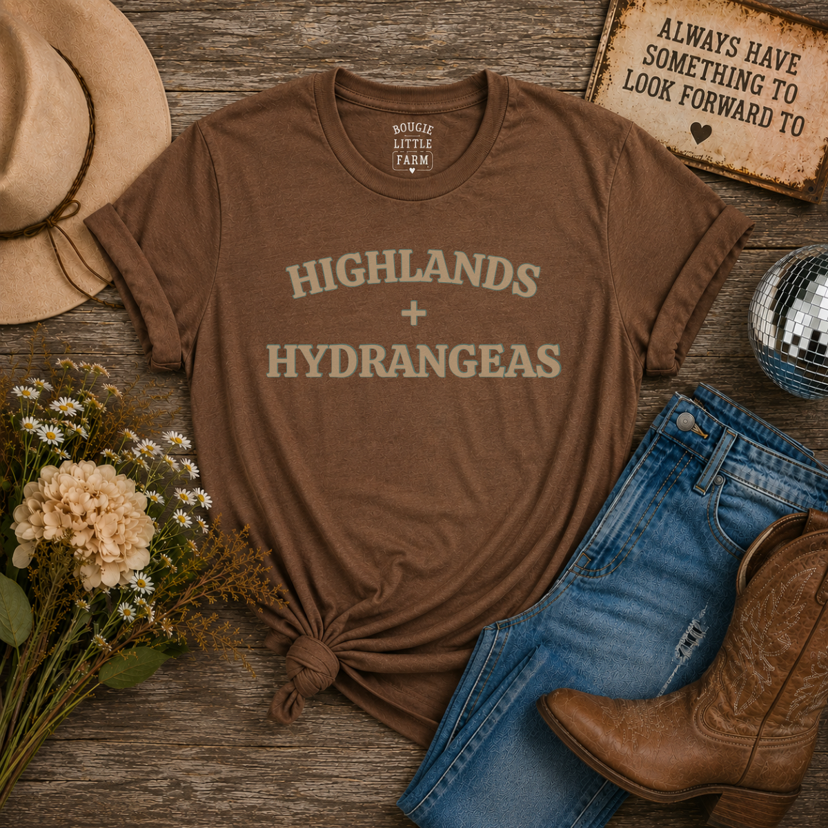 Highlands + Hydrangeas Tee