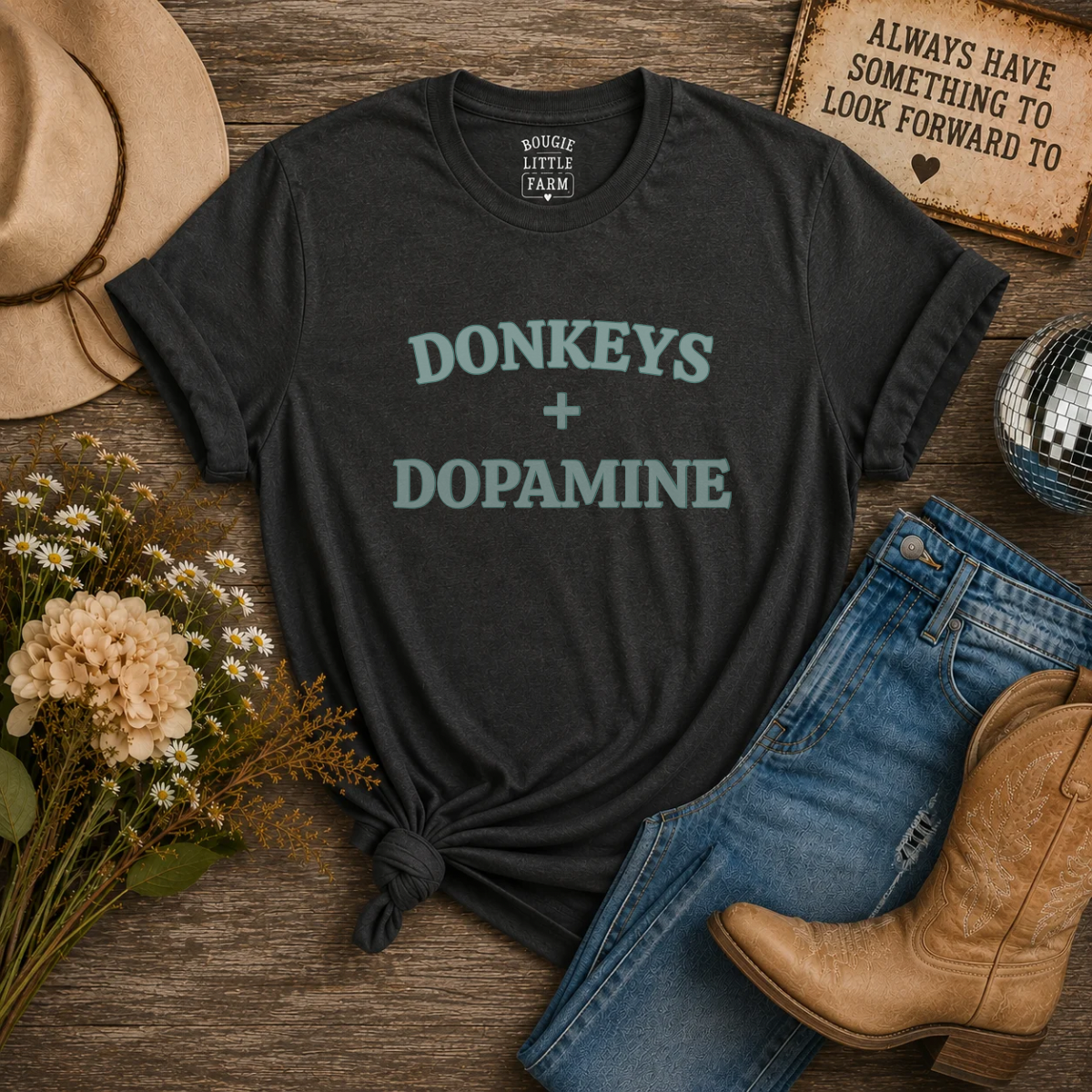 Donkeys + Dopamine Tee