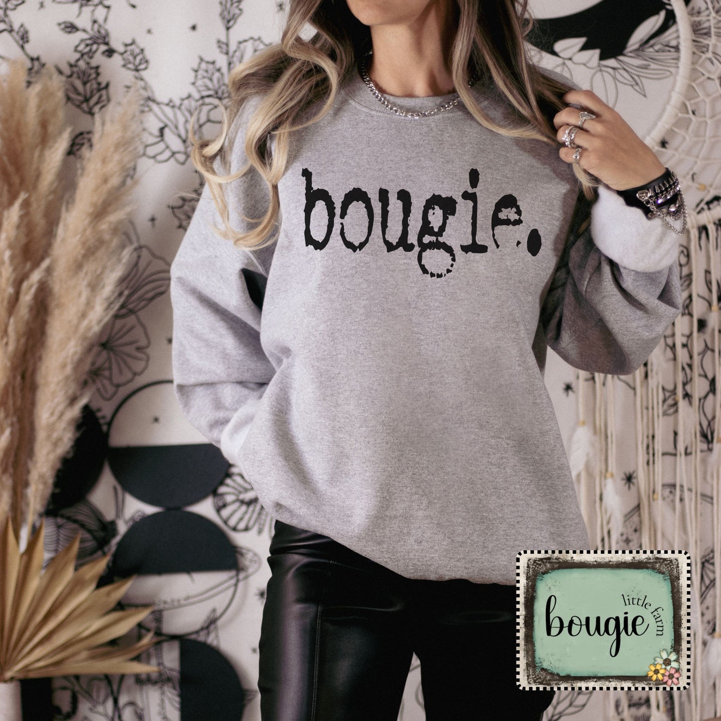 Bougie  |  Word-Drop Statement Tee
