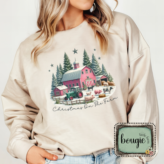 Holiday Time | Pink Barn Christmas on the Farm