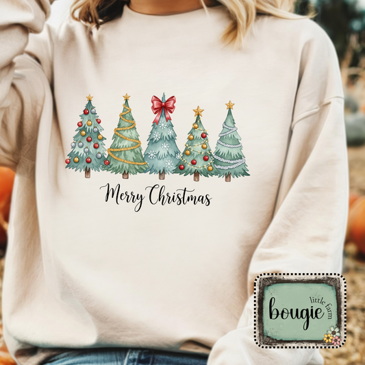 Holiday Time | Five Christmas Trees