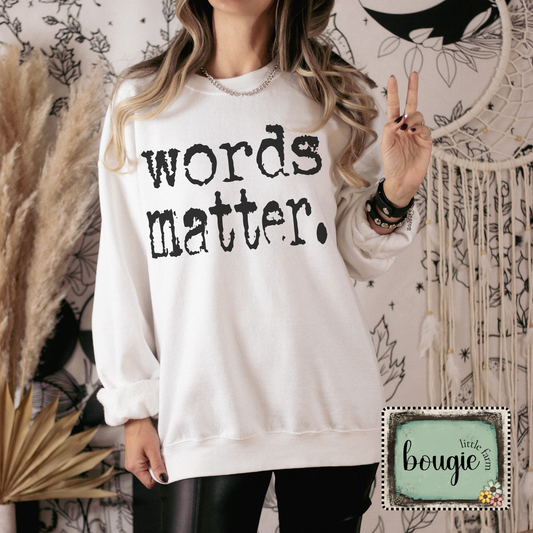 Bold Words | Words Matter.