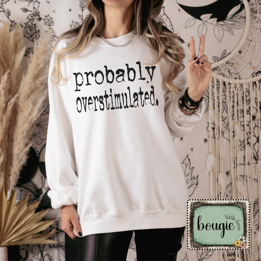 Bold Words | Probably Overstimulated.