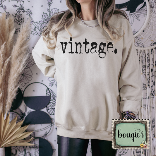 Bold Words | Vintage.