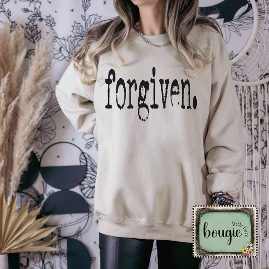 Bold Words | Forgiven.