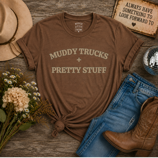 Muddy Trucks + Pretty Stuff Tee