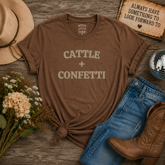 Cattle + Confetti Tee