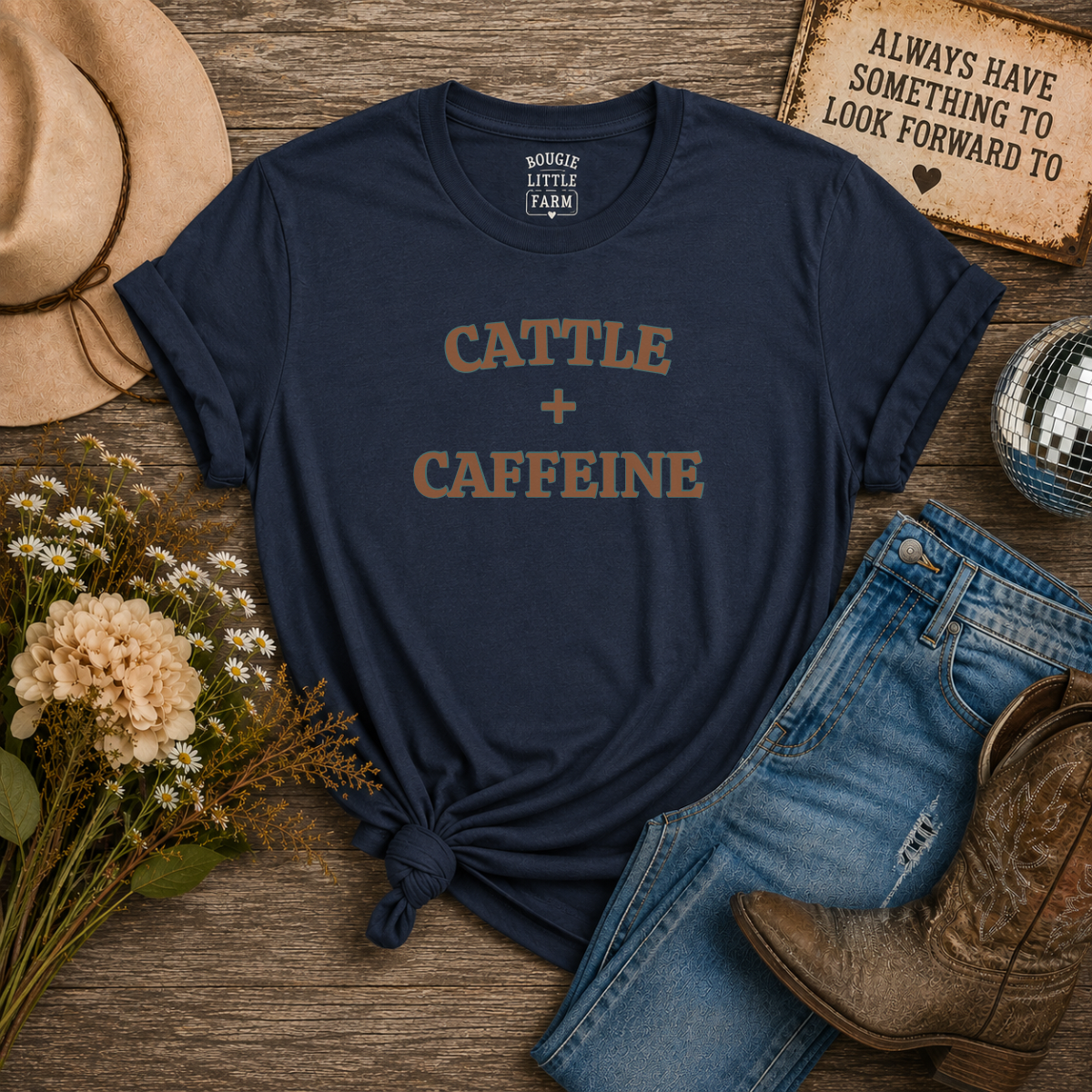 Cattle + Caffeine Tee