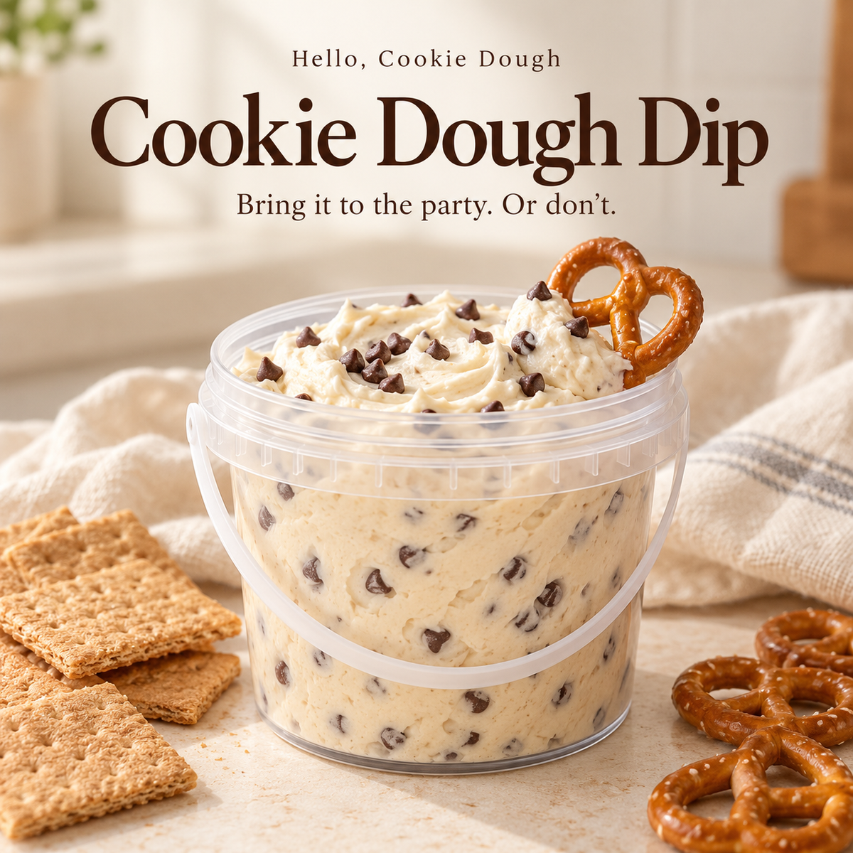 Cookie Dough Dip — styled product mockup